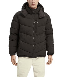 Scotch & Soda Repreve Quilted Water Repellent Parka
