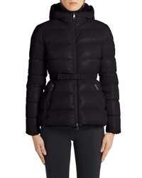 Moncler Rhin Hooded Quilted Down Puffer Jacket