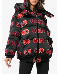 Stella McCartney S Embroidered Hooded Puffer Jacket