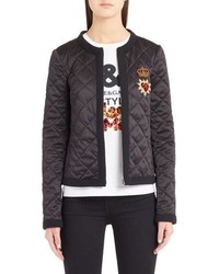 Dolce & Gabbana Sacred Heart Quilted Jacket