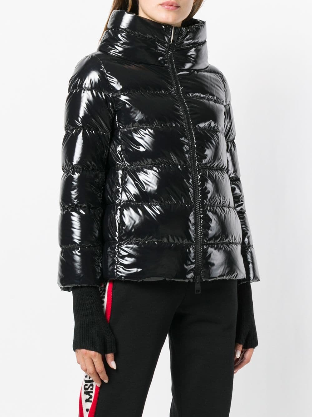 Herno Shiny Padded Coat, $594 | farfetch.com | Lookastic