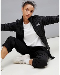 The North Face Thermoball Zip In Jacket In Black