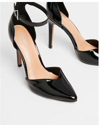 Express Pointed Toe Ankle Strap Pumps
