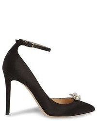 Jimmy Choo Rose Dorsay Pump With Jeweled Clip
