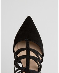 Asos Surreal Caged Pointed Heels