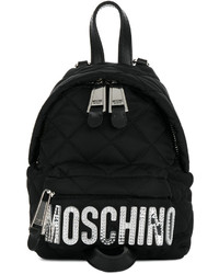Moschino Mini Quilted Logo Backpack