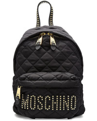 Moschino Quilted And Studded Backpack