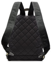 Moschino Quilted And Studded Backpack
