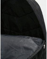 Hype Quilted Backpack In Black