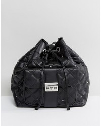Mango Quilted Duffle Backpack