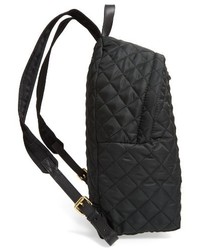 Moschino Teddy Bear Quilted Backpack Black