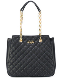 Love Moschino Double Chains Quilted Shoulder Bag