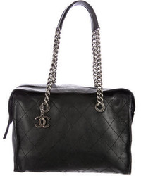 Chanel Large Quilted Boston Bag
