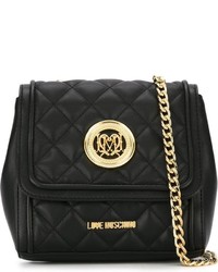 Love Moschino Quilted Chain Strap Cross Body Bag