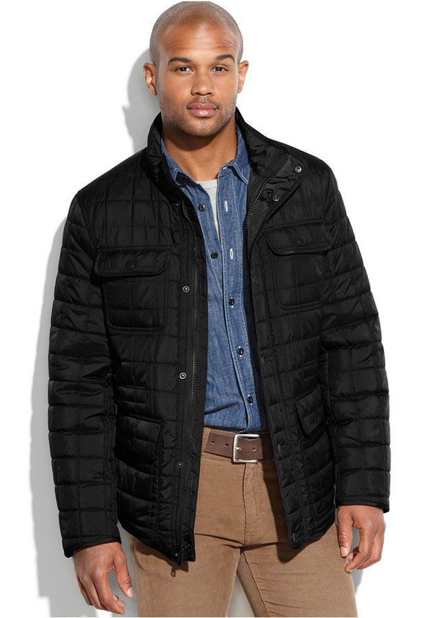 Tommy Hilfiger Quilted 4 Pocket Field Jacket, $225 | Macy's |