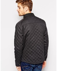 Selected Quilted Jacket With Cord Collar