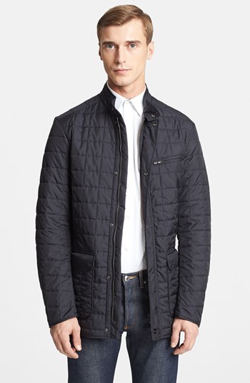 Salvatore Ferragamo Quilted Jacket, $1,350 | Nordstrom | Lookastic.com
