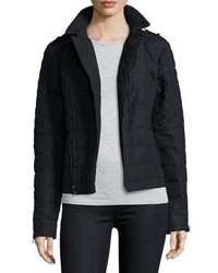 Sorel Asymmetric Quilted Conquest Carly Moto Jacket Black