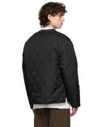 TAION Black Military Down Jacket