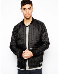 Brixtol Quilted Bomber Jacket