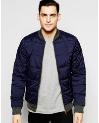 Scotch & Soda Classic Quilted Bomber Jacket