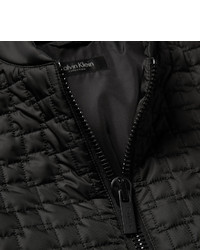 Calvin Klein Collection Quilted Shell Bomber Jacket