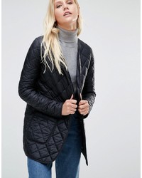 Cooper Stollbrand Quilted Bomber Jacket In Black