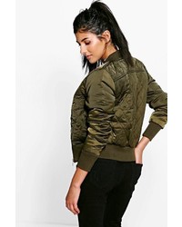 Boohoo Darcy Quilted Ma1 Bomber