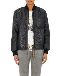 NSF Darryl Quilted Nylon Bomber Jacket
