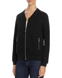 Finity Sparkle Quilted Knit Bomber Jacket