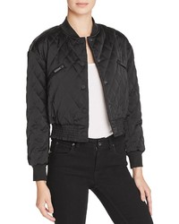 Kendall Kylie Quilted Bomber Jacket