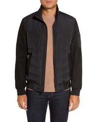 Michael Kors Mixed Media Quilted Jacket