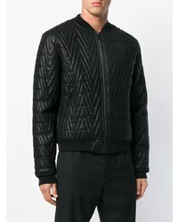 Versace Jeans Quilted Bomber Jacket