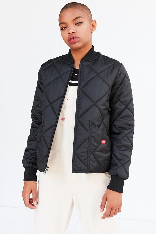 Dickies Womens Quilted Bomber Vest