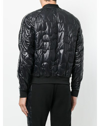 Andrea Crews Quilted Effect Bomber Jacket