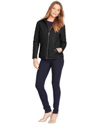 Lauren Ralph Lauren Quilted Zip Front Jacket