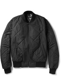Sandro Reversible Quilted Bomber Jacket