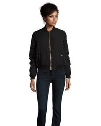 Romeo & Juliet Couture Quilted Bomber Jacket