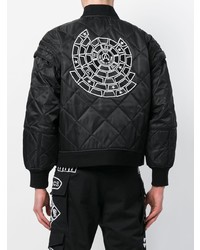 Ktz Scout Patches Quilted Bomber Jacket