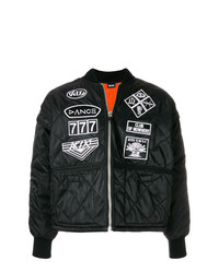 Ktz Scout Patches Quilted Bomber Jacket