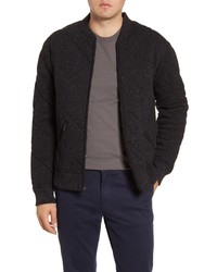 Bonobos Slim Fit Quilted Bomber Jacket
