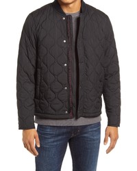Bonobos The Quilted Bomber Jacket In Black At Nordstrom