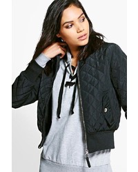 Boohoo Tia Quilted Ma1 Bomber