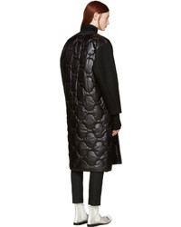 Hyke Black Quilted Nylon Coat