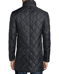 Burberry Quilted Nylon Carcoat Black