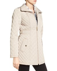 Gallery Side Tab Quilted Coat