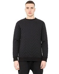 Blood Brother Quilted Cotton Jersey Sweatshirt