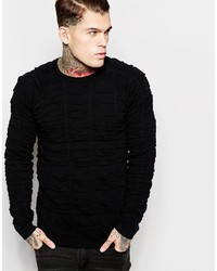 Asos Brand Quilted Sweater