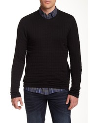 DKNY Jeans Quilted Crew Neck Sweater