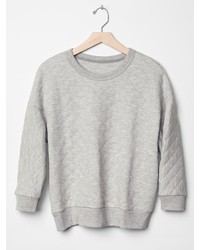 Gap Quilted Sweatshirt